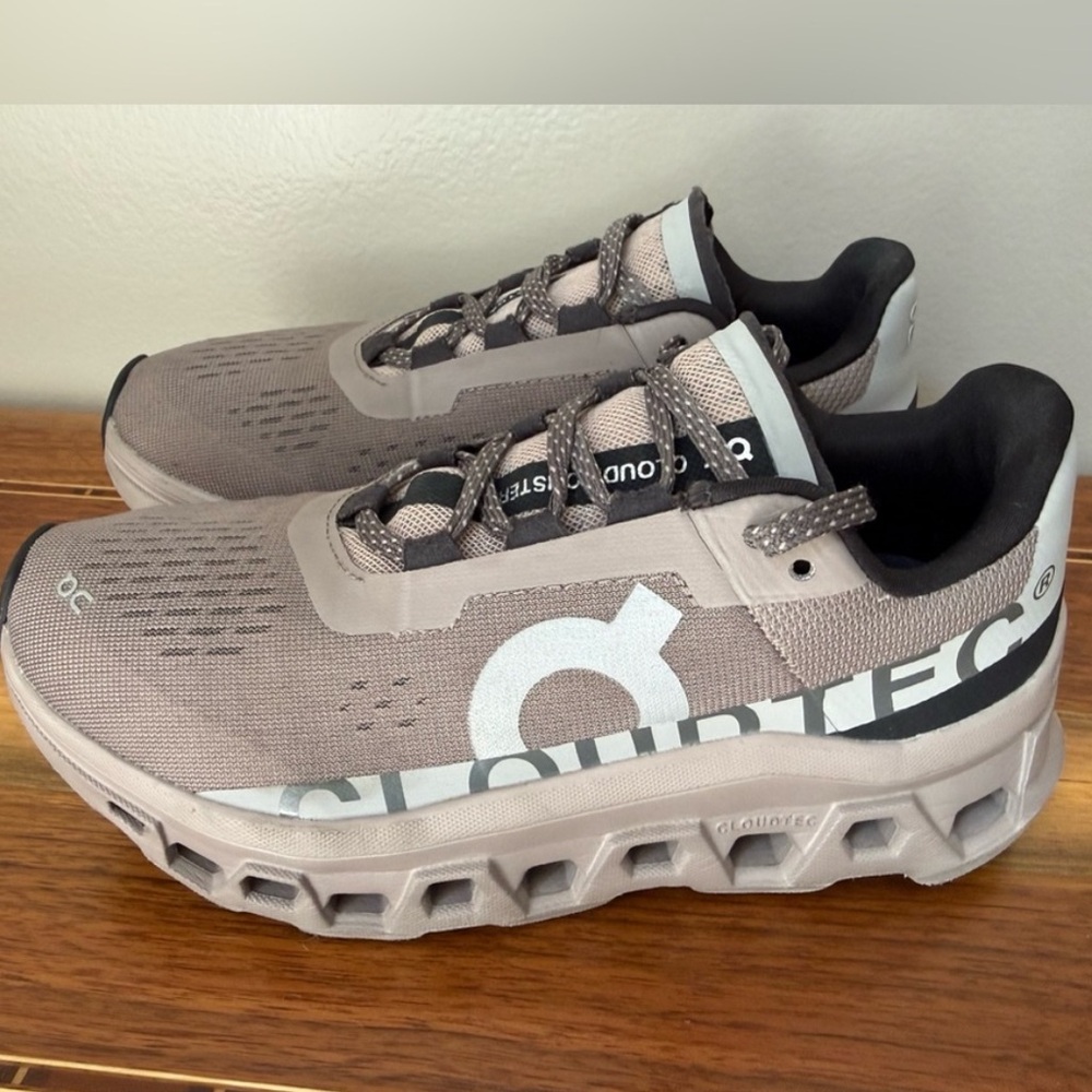 ON CloudTec Gray purple  Sneakers